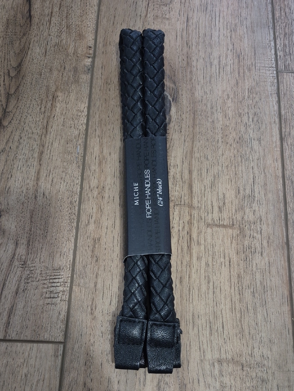 Miche Rope Handles (2). 24" Black. NWT. Purse. Tote.